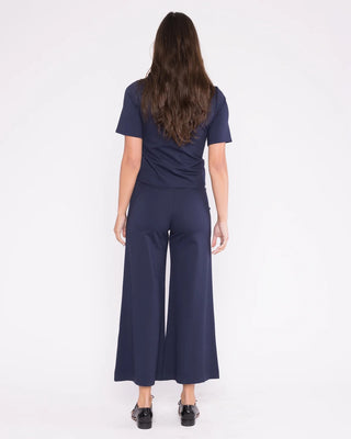 Ripley Rader Cropped Ponte Knit Wide Leg Pant