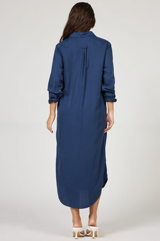 Galina Shirt Dress Black Iris