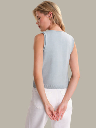 Ella Button Front Vest