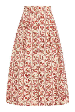 Scout Skirt Brick Bloom - S