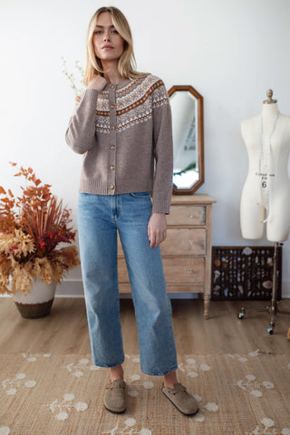 Louise Fair Isle Cardigan