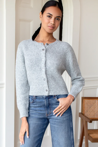 Little Atelier Cardigan Heather Grey