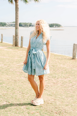 Daphne Dress- Lagoon