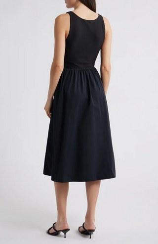 SpanxSmooth Midi Dress Black - S