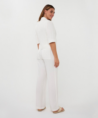 Blazer Cropped Crushed