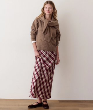 Avery Silky Maxi Skirt
