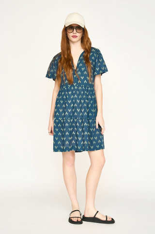 Beacon Hill Short Dress in Laguna Grove