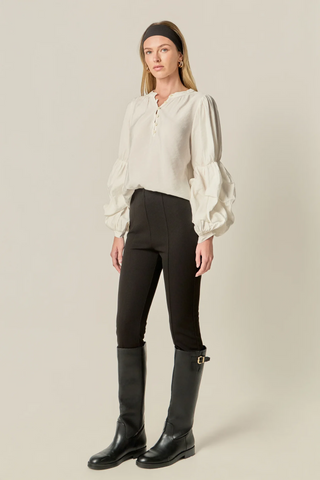 Blouson Sleeve Blouse