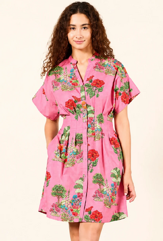 Yana Dress Pink Isles