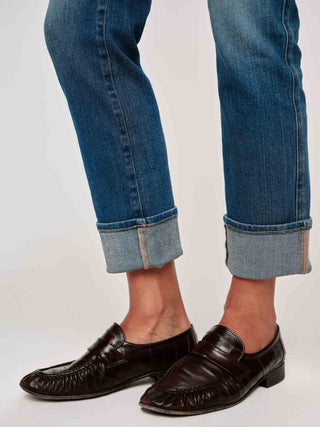 mara straight: mid rise instascupt ankle fall