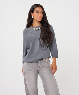 Sweater S/Slve Shoulders Details