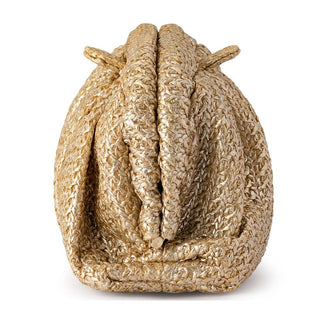 Stevie Pleated Woven Clutch