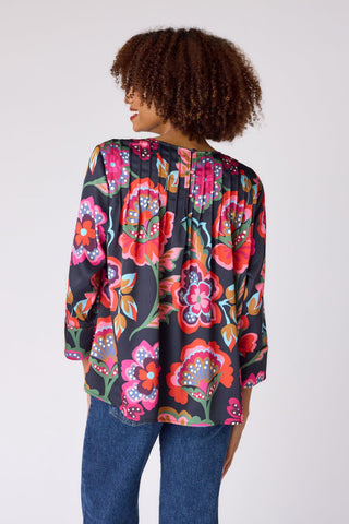 Edie Top Cosmic Floral
