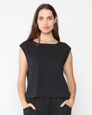 Scuba Cowl Neck Top