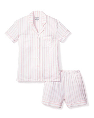Luxe Pima Stripe Short Set