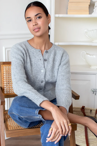 Little Atelier Cardigan Heather Grey