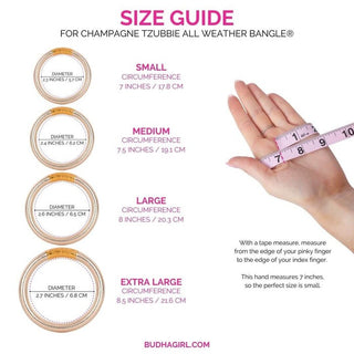 Champagne Tzubbie All Weather Bangle