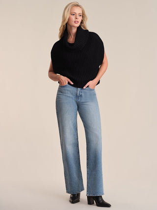 Cate Sleeveless Turtleneck Sweater