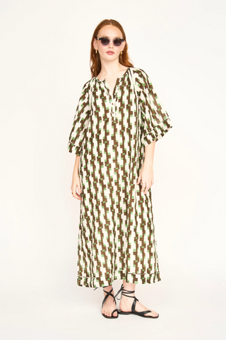 Faro Caftan Chocolate Mint Hopscotch