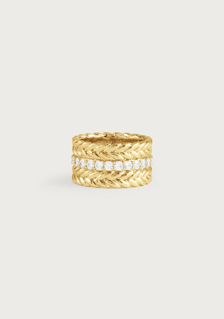 Cheval Chain Stack Ring