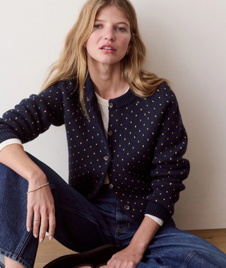 Polka Dot Cardigan