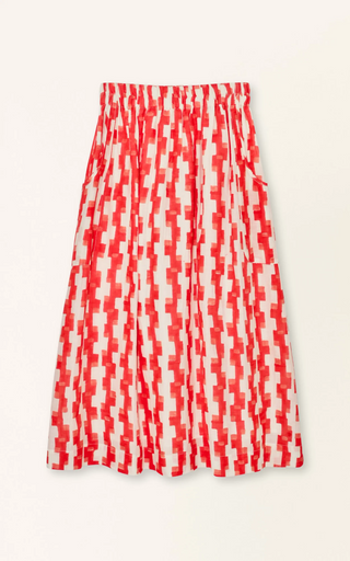 Verona Skirt in Cherry Hopscotch