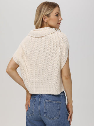 Cate Sleeveless Tutleneck Sweater