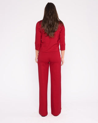 Ponte Knit 3/4 Sleeve Top