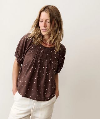 Celina Puff Top