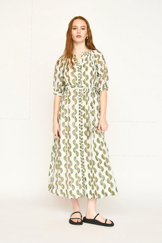 Somerset Dress in Dill Orchard Road