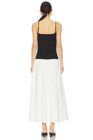 Ines Dress Black/White