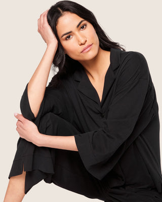 Olivia Wide Leg Pima Pajama Set