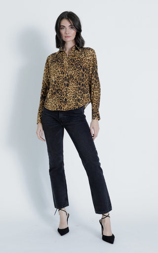 Mariana Print Blouse Leopard