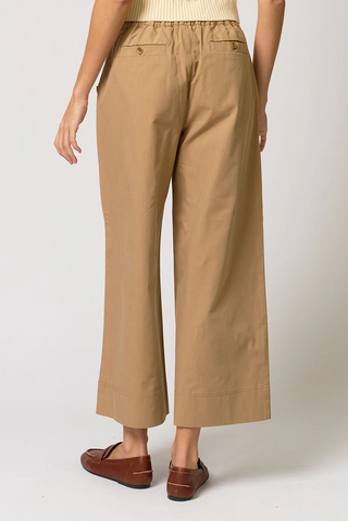 Dean Straight Leg Button Pant Khaki