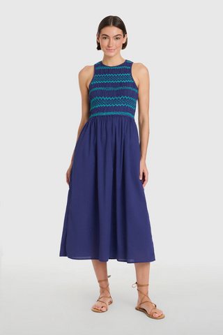 Stroll Dress Navy