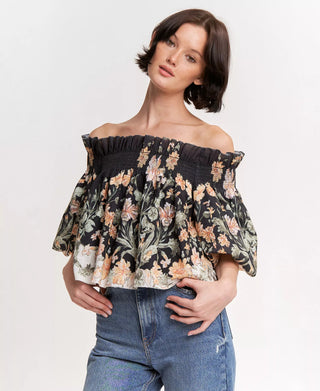 Iris Trapeze Blouse