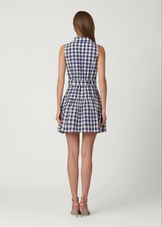 Natalia Dress Navy Optic