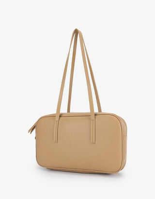 ALANI EAST WEST SHOULDER SATCHEL Light Tan