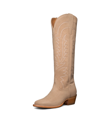 The Abby Driftwood Suede