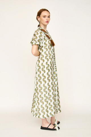 Somerset Dress in Dill Orchard Road
