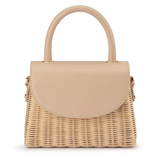 Elle Natural Wicker Top Handle