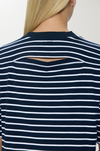 MAE - Navy White Stripe