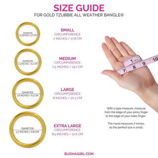 Gold Tzubbie All Weather Bangle
