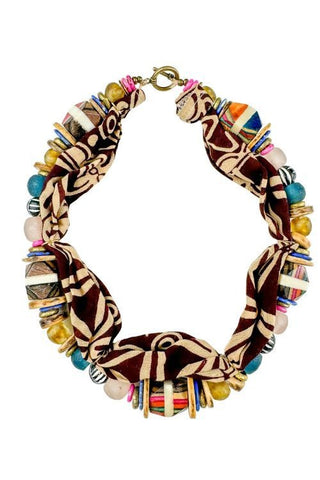 Beaded Bandana Necklace