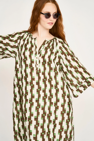 Faro Caftan Chocolate Mint Hopscotch