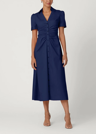 Barnet Dress Navy