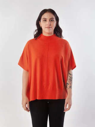 Caroline Top - Flame Orange