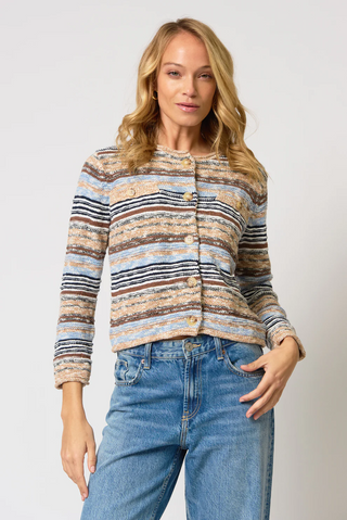 Marlon Textured Stitch Cardigan