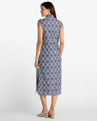Kristen Maxi Tribal Medalion Navy