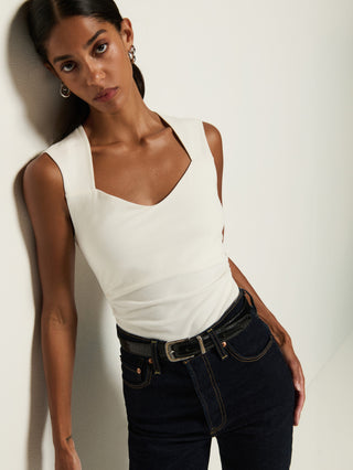 Haven Tee - Porcelain